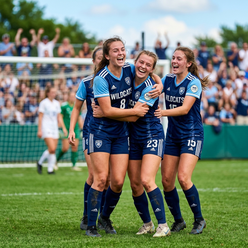 Team celebration