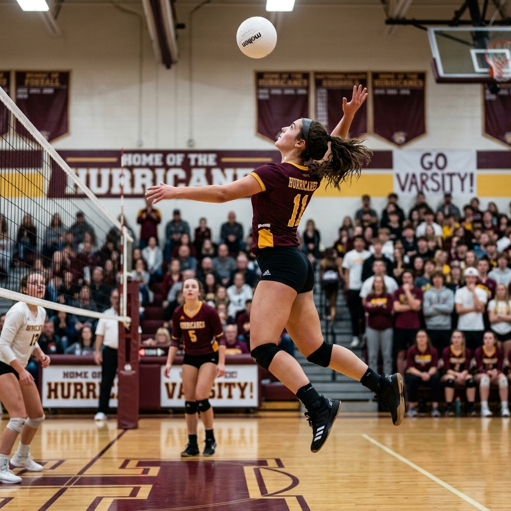Varsity Volleyball Serve